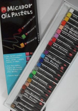 THIN OIL PASTELS, pkt of 25