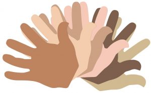 MULTICULTURAL HAND CUTOUTS